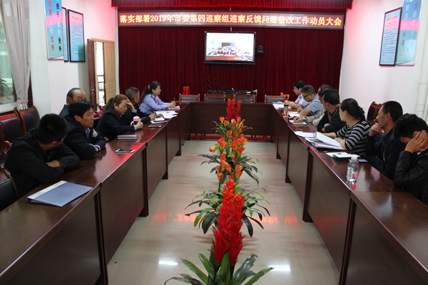 隴運(yùn)集團(tuán)公司召開部署2019年市委第四巡察組反饋問題整改工作動(dòng)員大會